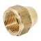 Thrifco Plumbing No. 41S 5/8 Inch Brass Flare Nut 6941008 - alternate 1